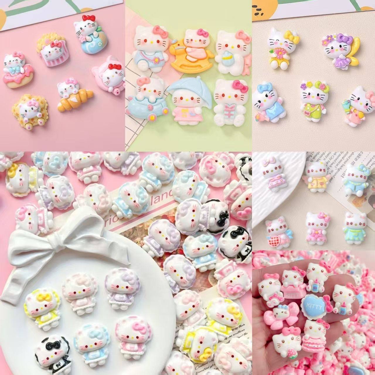 盲袋亮面kitty卡通猫咪KT立体水杯贴保温杯手工DIY奶油胶配件,模玩/动漫/周边/娃圈三坑/桌游,潮玩盲盒,淘宝优惠券,粉丝福利购,淘宝优惠卷