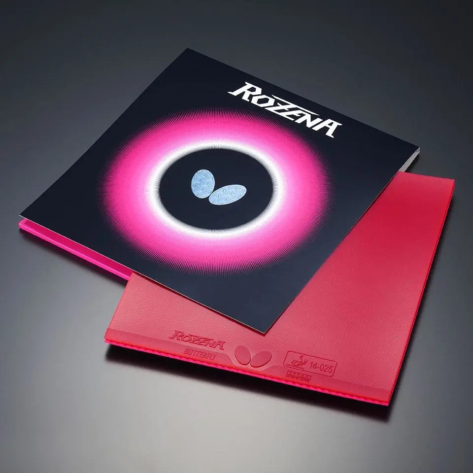 正品行货蝴蝶罗泽娜套胶ROZENA高性能进攻型套胶反胶06020