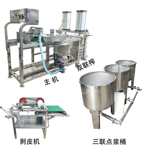 全自动千张干豆腐皮机商用仿手工