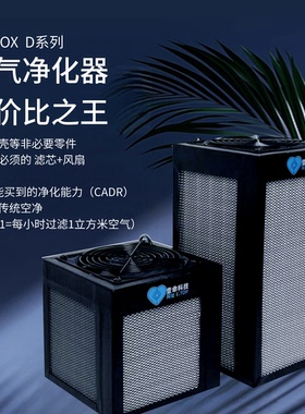 CR-Box空气净化器空气消毒机H11家用办公室防雾霾D1D1Lite