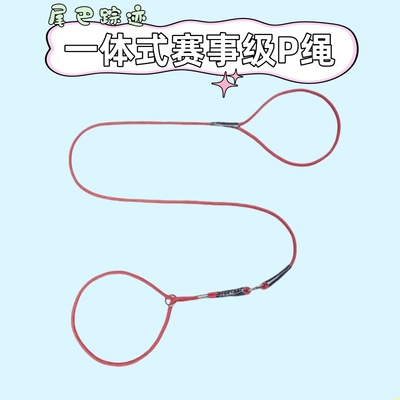 狗绳小型犬一体式牵引绳非P绳泰迪比熊幼犬狗链训犬用赛级极细