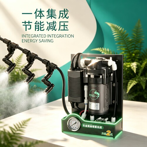 雨林缸爬宠缸自动雾化喷淋系统