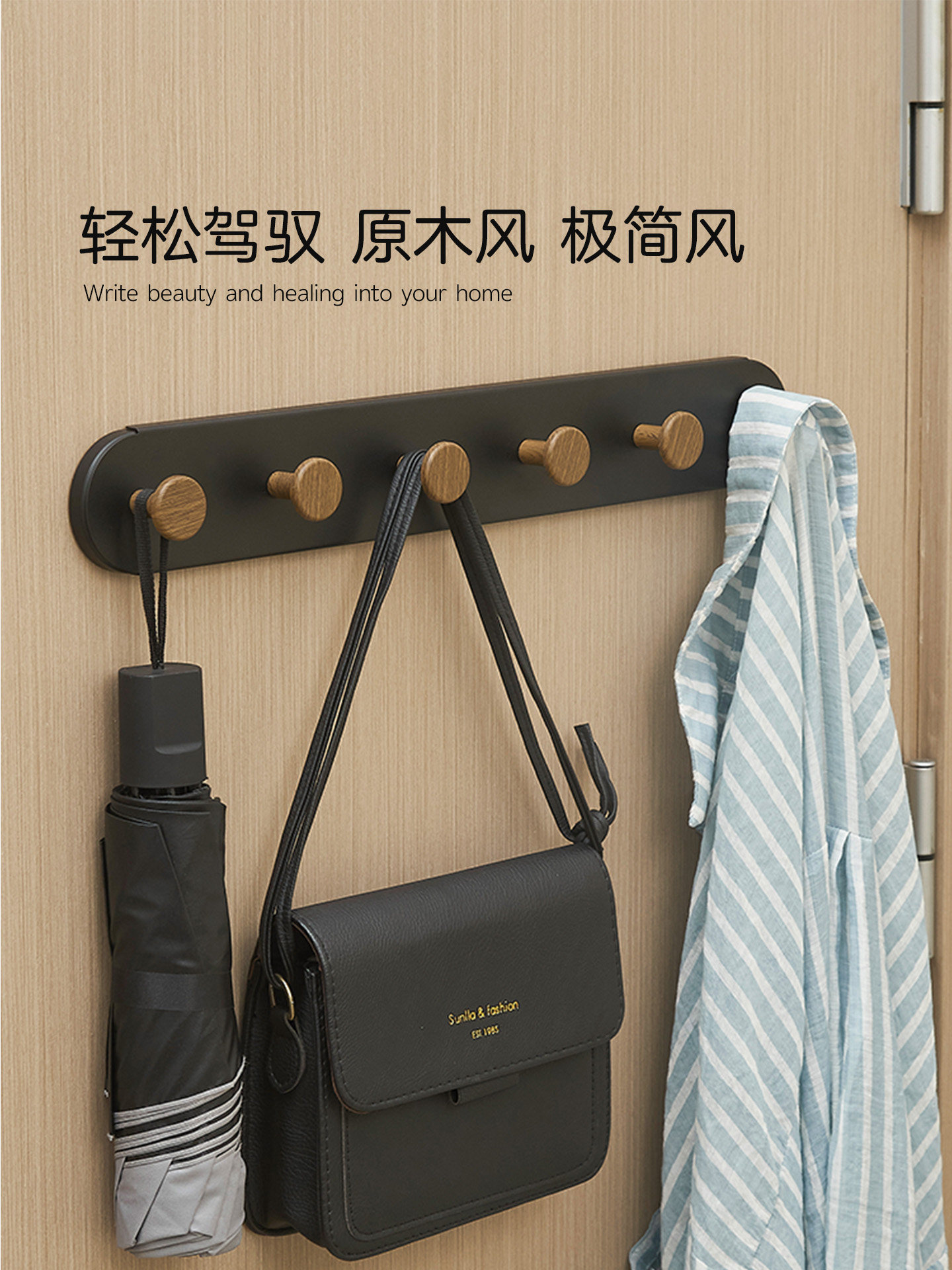 Cmeo吸盘挂钩试衣间免打孔衣架入口门墙后入口衣帽挂钩