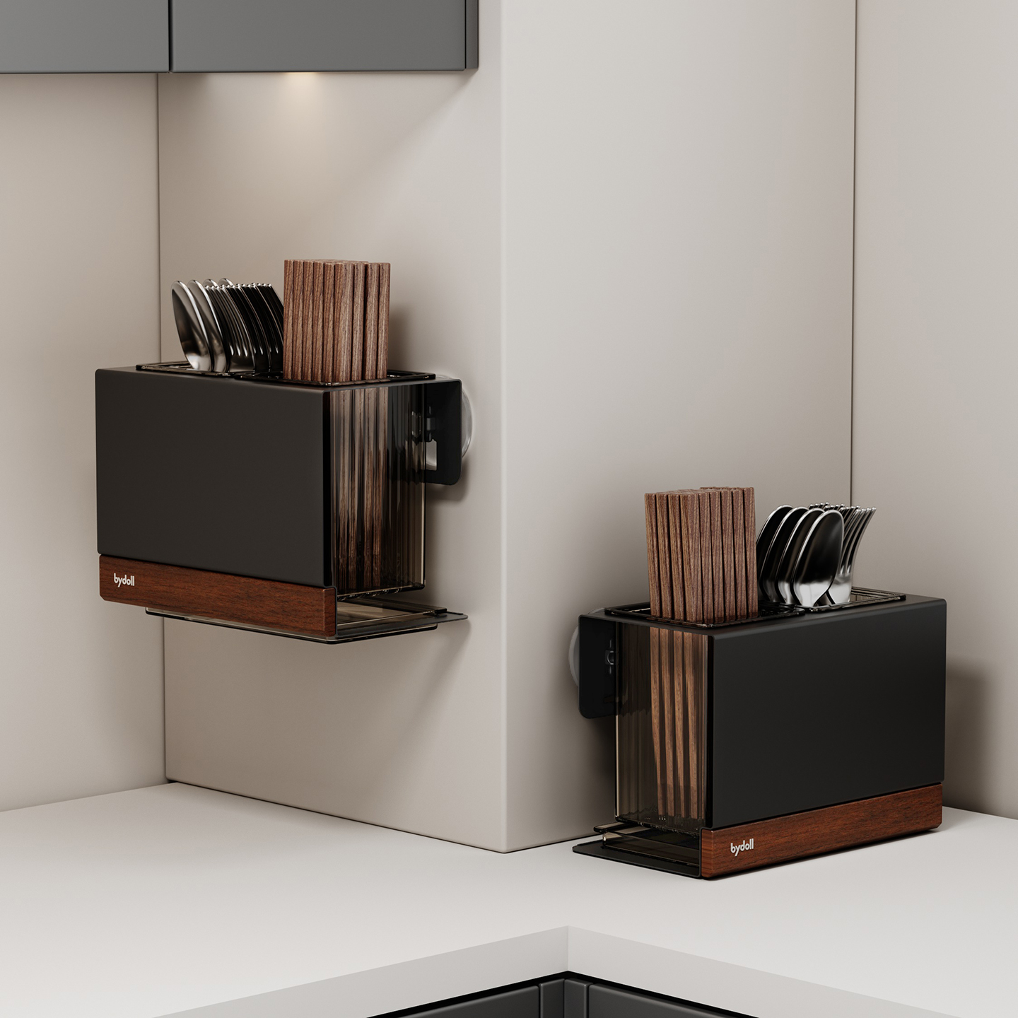 分区收纳，筷子勺子家用收纳盒