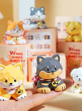 装饰品风女木雕教汪汪原创车载