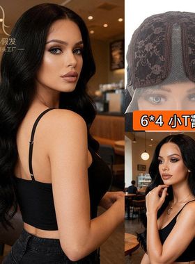 假发手勾前新款wigt蕾丝蕾丝型头套大波浪蕾丝欧美跨境小假发深圳
