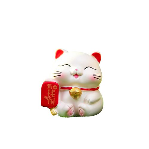 厂家新款桌面招cai猫汽车摆件个性中控台公仔车载装饰品内饰品