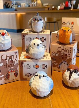 风树脂摆饰精致可爱装饰品教桌面