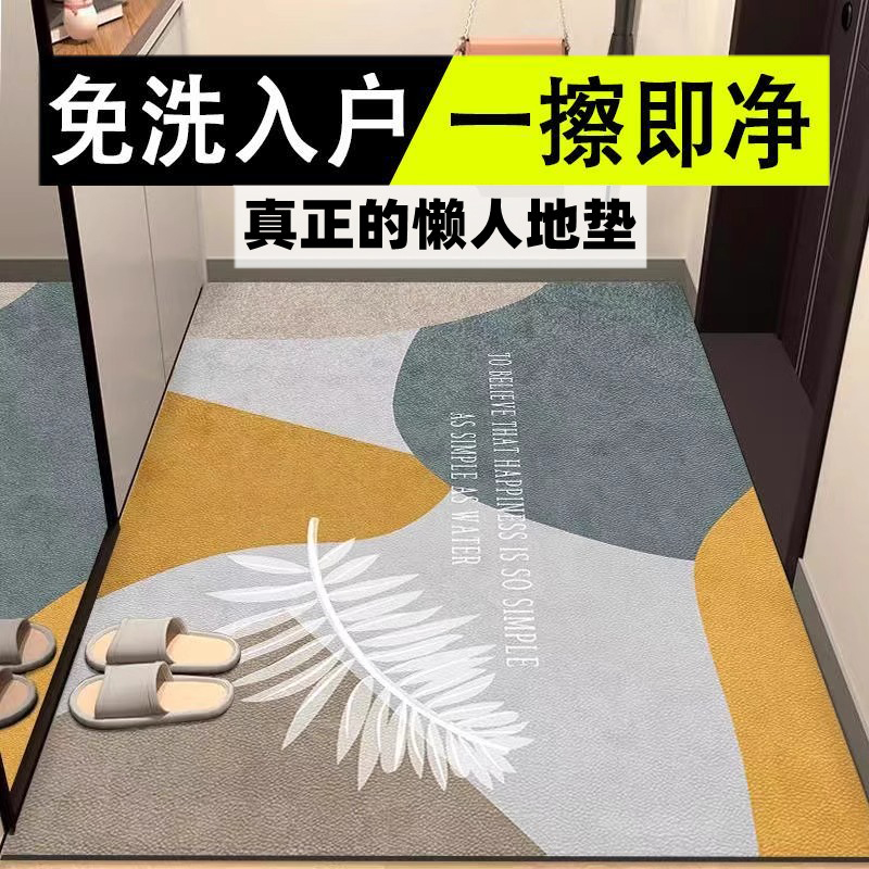 家用入户地垫防滑耐脏免洗硅藻泥