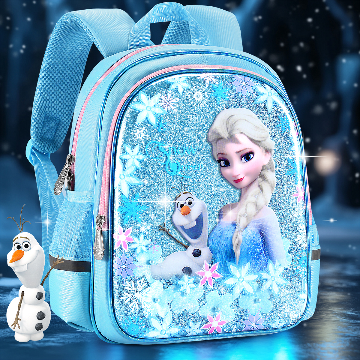 日本迪士尼进口艾莎公主书包