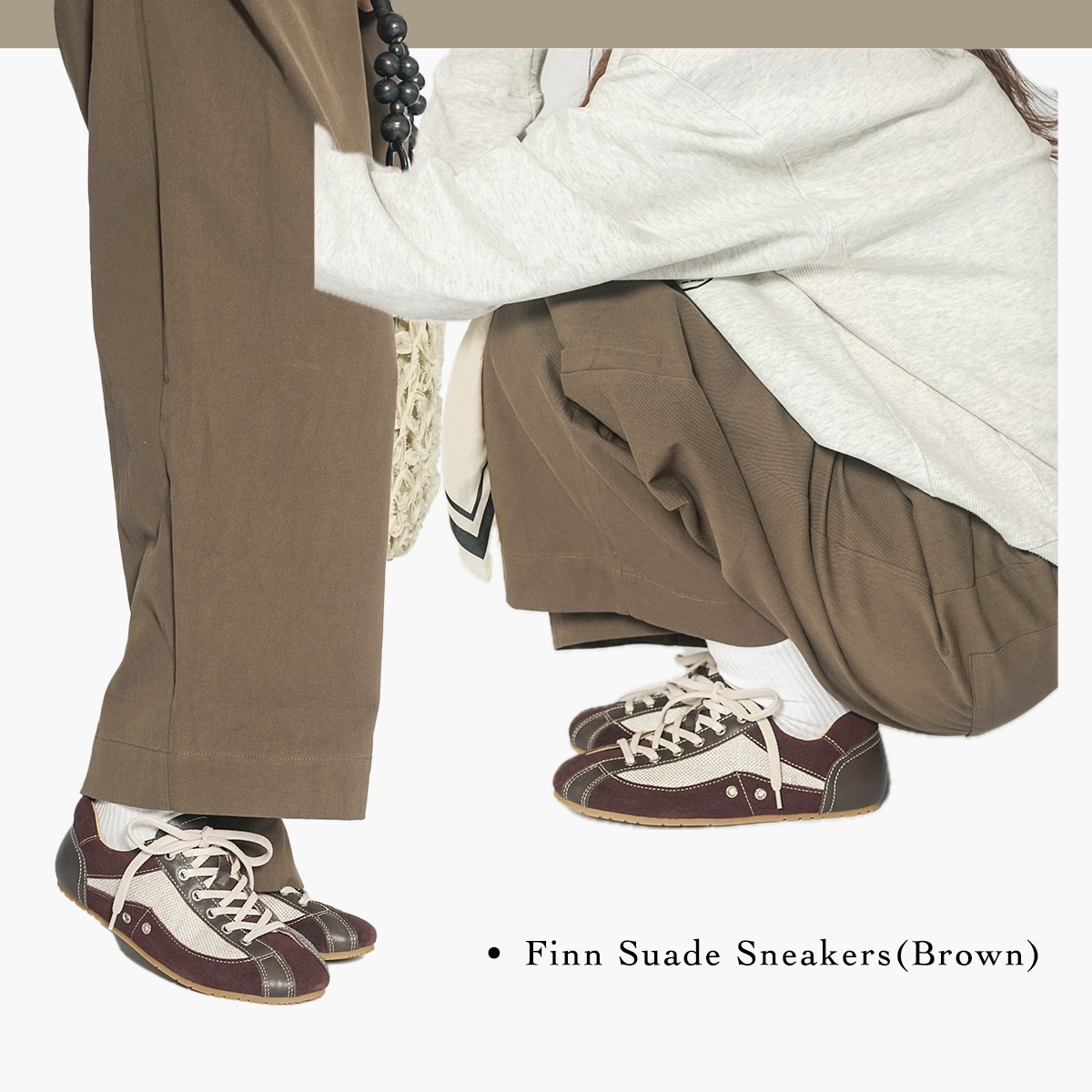 wddyshoes 2025新款头层牛皮撞色真皮德训鞋女系带百搭运动鞋