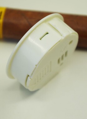 圆形嵌入式温湿度计雪茄保湿盒酒柜配件迷你电子数显室内外爬虫宠