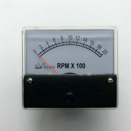 帆船牌SD-670 30V  DC Voltmeter 指针式直流电压表 DC10V 转速表