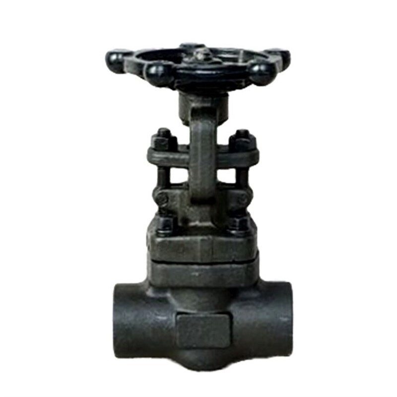 Z11H-800LB 锻钢内螺纹闸阀对焊承插焊高温热油蒸S汽丝口闸阀425