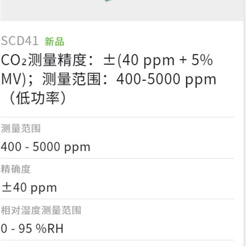 SCD41 气体传感器SCD41-D-R2 进口SCD41-D-R1全新原装 进口现货