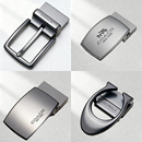 适用于维修蔻驰男士 皮带扣头coach替换腰带头3.8cm针扣可旋转C扣