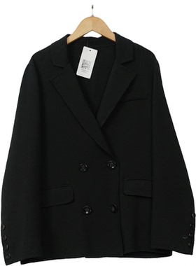 【CMM】A5精选女装秋冬新款高端轻奢定制韩版女黑色西服-1328