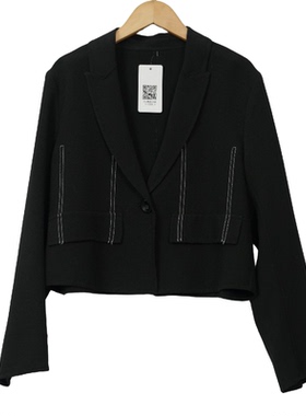 【CMM】A5精选女装秋冬新款高端轻奢定制韩版女黑色西服-1302