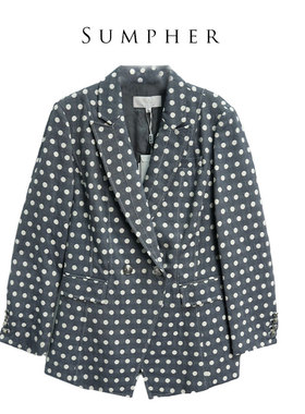 睐牌精选品牌女装高端休闲时尚气质百搭女灰白色西服睐A3-100626