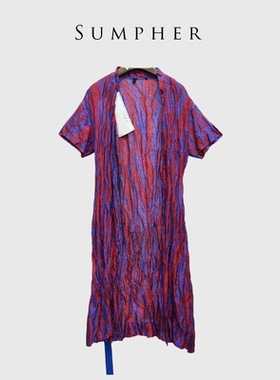 【广州杰哥Jack】Sumpher噢家专柜新款百搭气质红花色上衣-22498