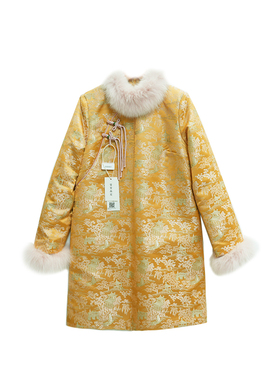 【莹莹高定】新品国风高定款新中式高端时尚气质连衣裙-380704