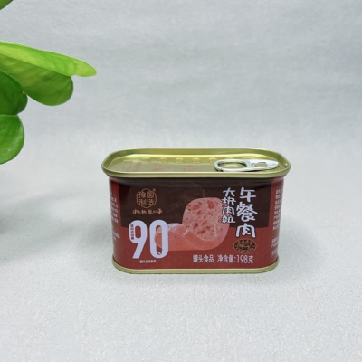 特价 豫园制造大块肉粒午餐肉198g罐头即食火锅食材泡面烘焙