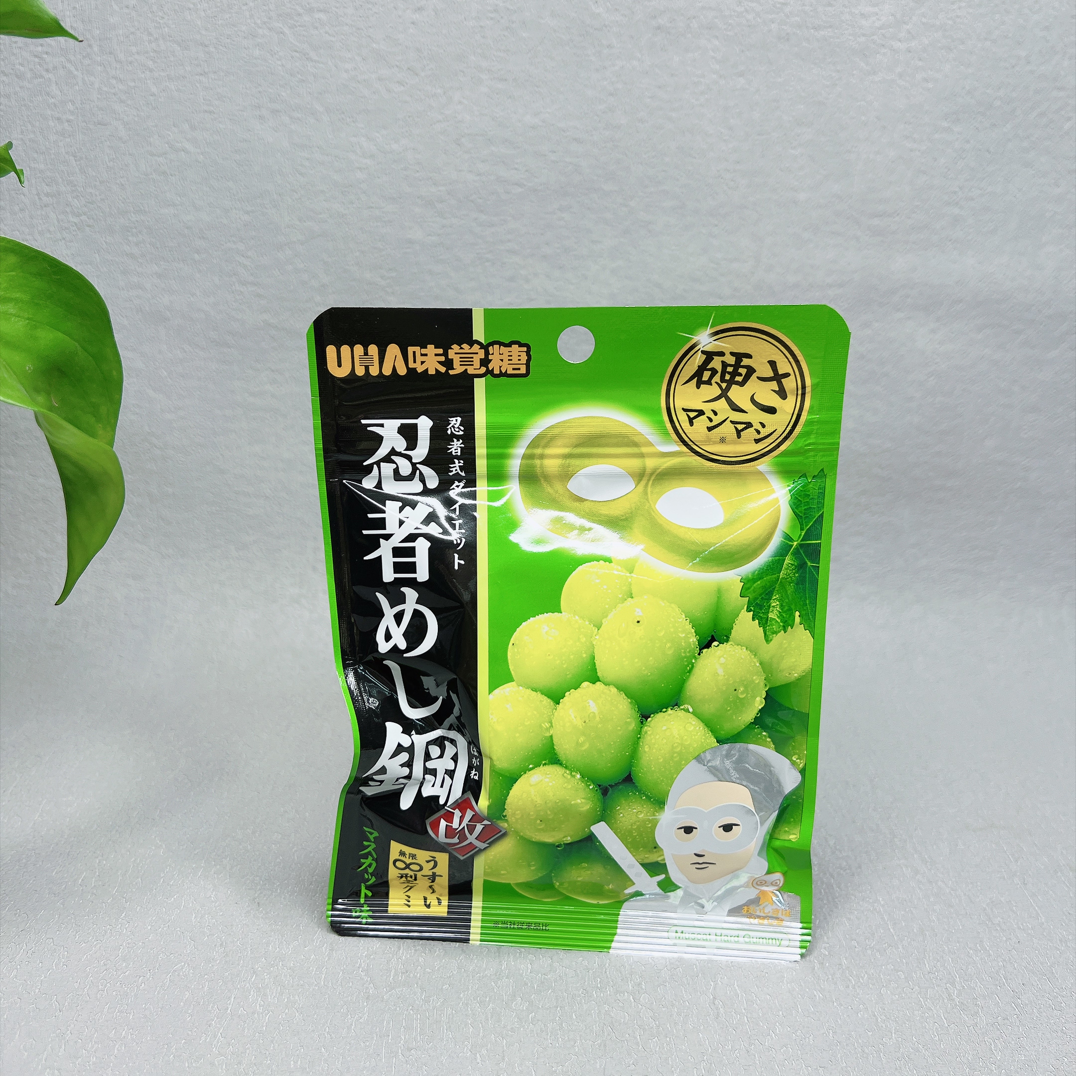 临期 日本进口味觉糖忍者葡萄味软糖45g网红休闲零食凝胶糖果