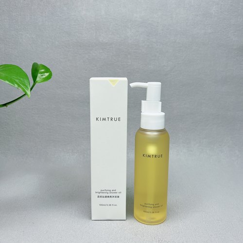 KIMTRUE且初沐浴油 身体沐浴露乳清洁精油平滑焕亮留香氛二合一女