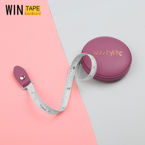 Wintape迷你皮革卷尺测量三围专用量衣尺双刻度皮尺米尺软尺1.5米