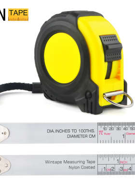 wintape直径尺双刻度8米树围尺园林用多功能周长卷尺木工家具π尺