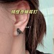 仿真苍蝇耳钉个性 小众设计朋克昆虫耳饰送朋友耳饰礼物 潮流时尚
