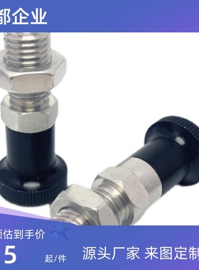 旋钮柱塞ZAY03/04/13/14-M10 12 16 20分度销嵌入式 精密自锁细牙