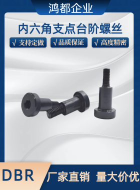 内六角支点台阶螺丝 CBDBR FCBDBR8 10 12-5 6 7 8 9 10 12 15 20