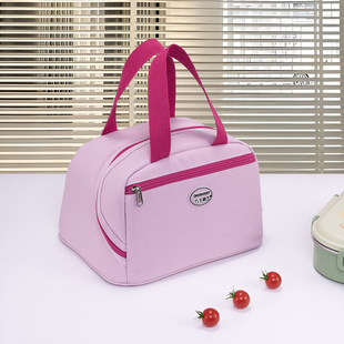 学生饭盒手提包大容量加厚铝箔上班族带饭兜午餐袋可放餐盒便当包