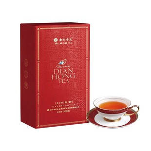 七彩云南滇红茶1939滇香之源大叶红韵300g礼盒装 蜜香功夫红茶茶叶