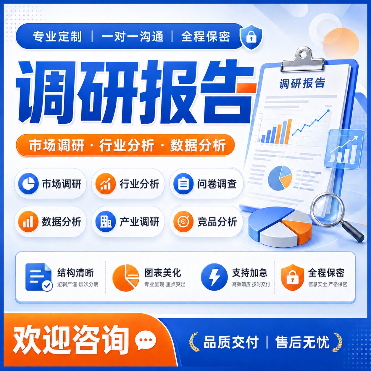 代写调研报告行业数据实践分析结题社会市场竞品调查可行性产业
