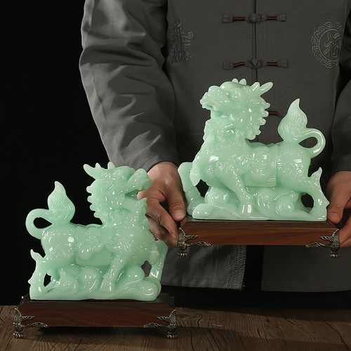 招财神兽麒麟镇宅风水吉祥物