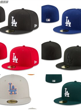 道奇队大号反戴街舞嘻哈美式板帽全封棒球帽