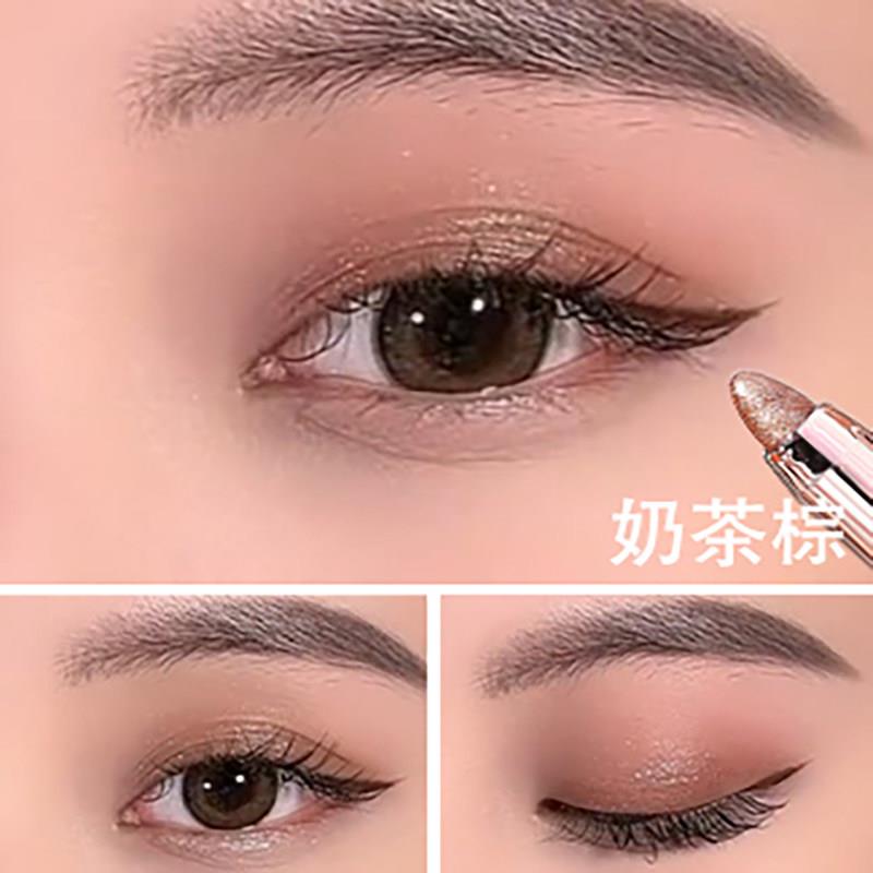 推荐正品懒人眼影笔双头眼影棒卧蚕高光提亮不晕染一抹成型