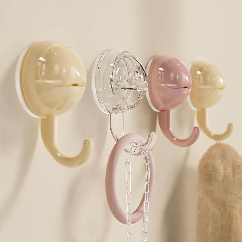 马卡龙吸盘圆球挂钩强力真空免打孔黏钩浴室厨房化妆室挂钩无痕,收纳整理,挂钩/粘钩,淘宝优惠券,粉丝福利购,淘宝优惠卷