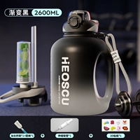 Градиент черный-2,6 л двойные напитки [импортированный Тритан/модернизированный чайхан/с шкалой]