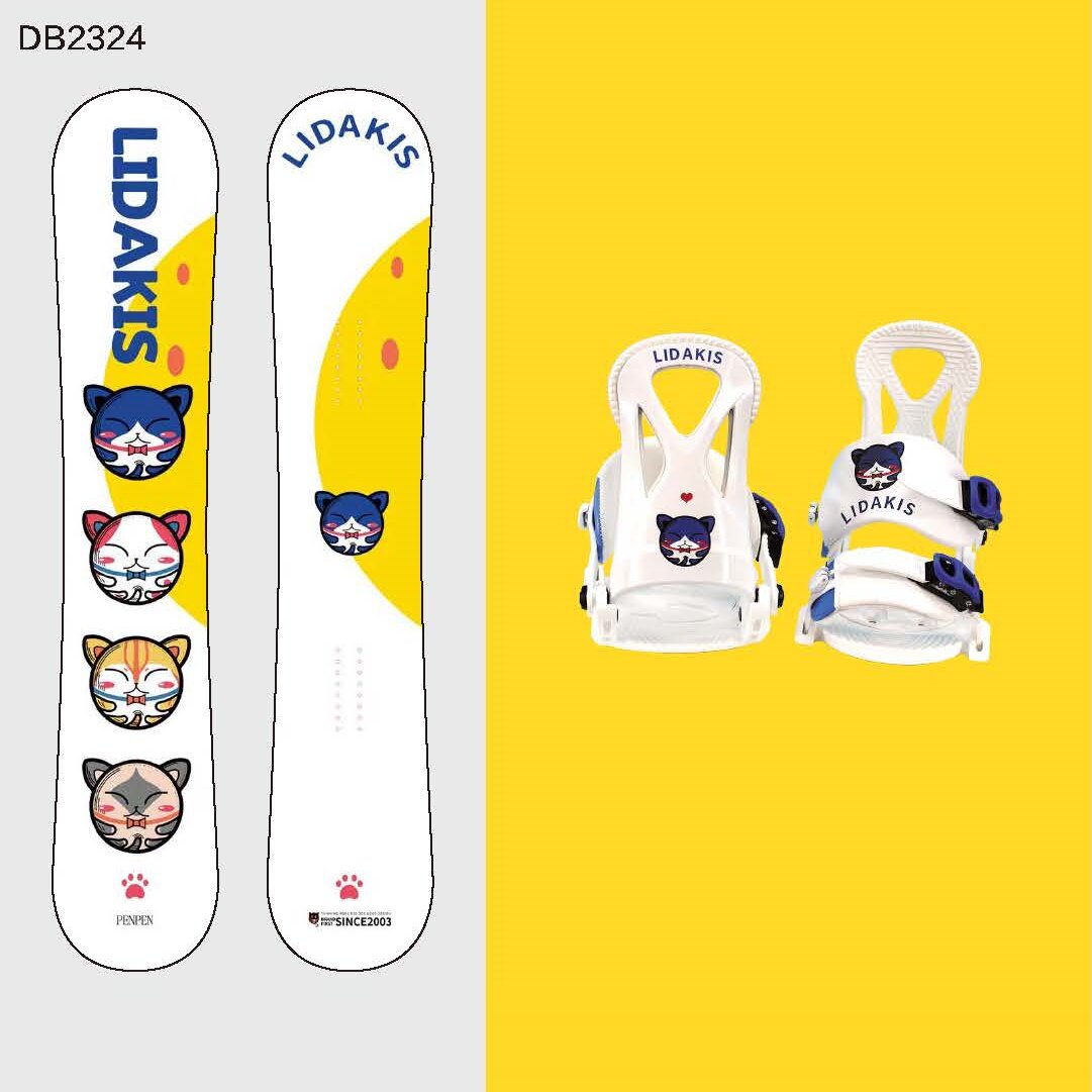 lidakis力达克丝22-23新款儿童全能系列单板儿童滑雪板单板初学