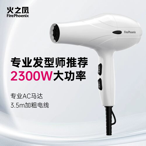 火之凤吹风机3000S家用理发店专用发型师发廊大功率专业造型风筒