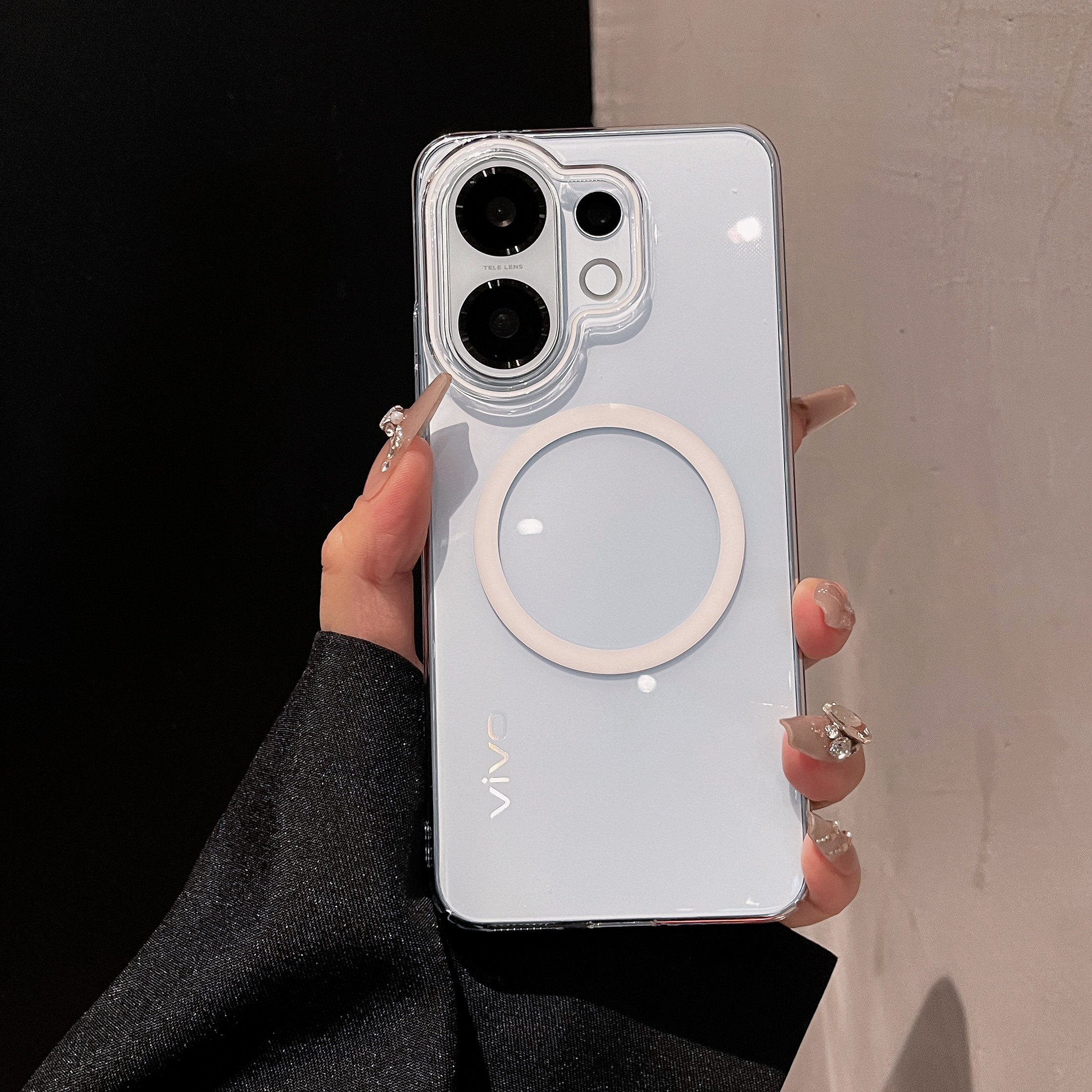 适用vivos30手机壳新款高颜值透明s30promini保护套镜头全包s30pro迷你散热简约小众专用夜光磁吸硬壳s50,3C数码配件,手机保护套/壳,淘宝优惠券,粉丝福利购,淘宝优惠卷