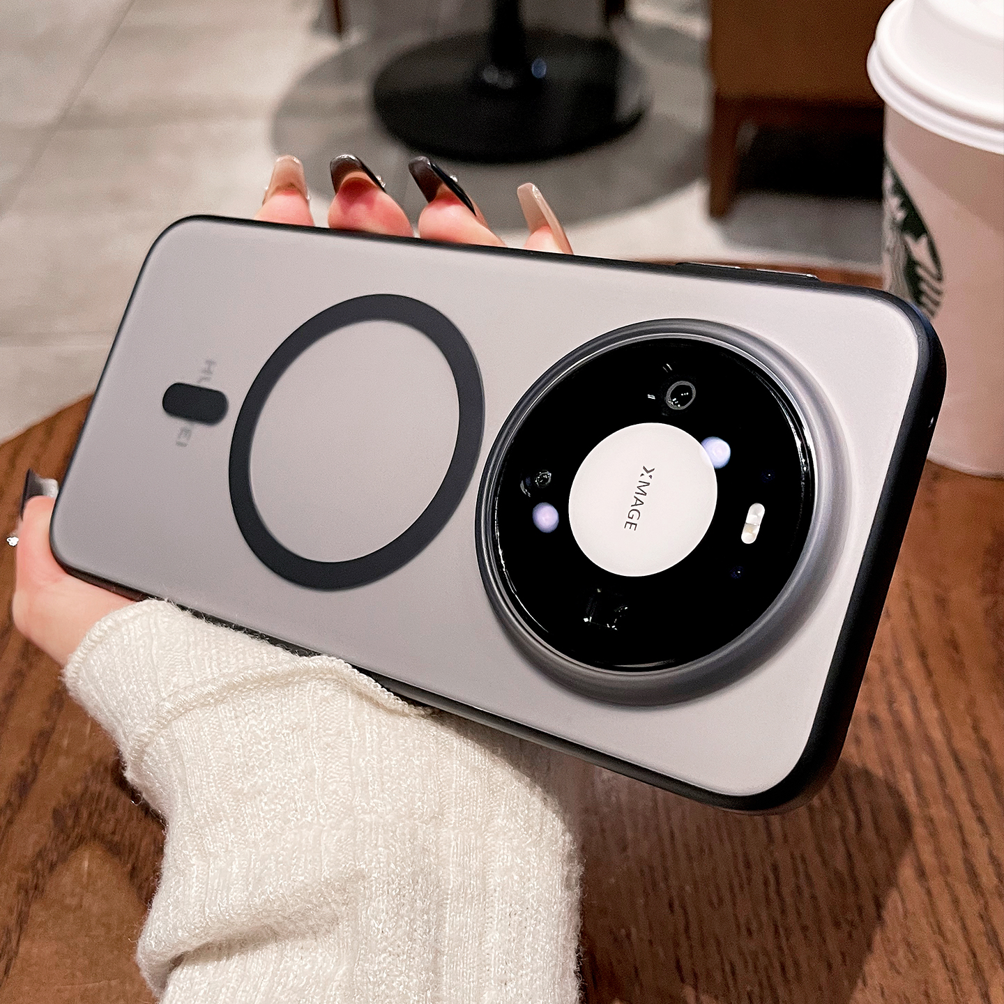 撞色边框磁吸适用华为mate80pro手机壳新款磨砂Mate80ProMax保护套mate70pro全包防摔高级感超薄男女硬壳