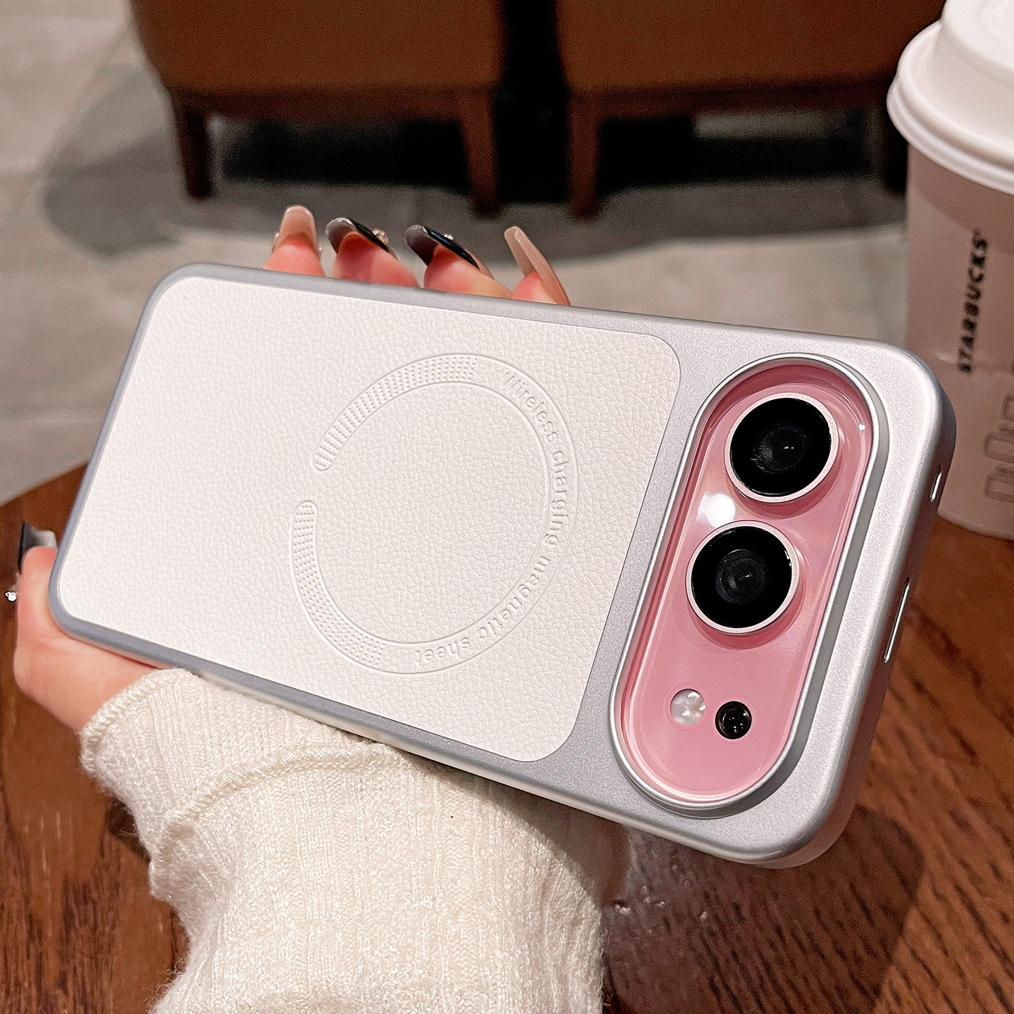 荔枝皮纹磁吸适用荣耀500手机壳新款素皮500pro超薄磨砂500Pro镜头全包防摔男小众honor轻奢高级感女硬壳