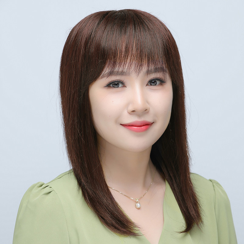 假发女真发全真人发长直发中老年女士妈妈款全头套式自然逼真假发