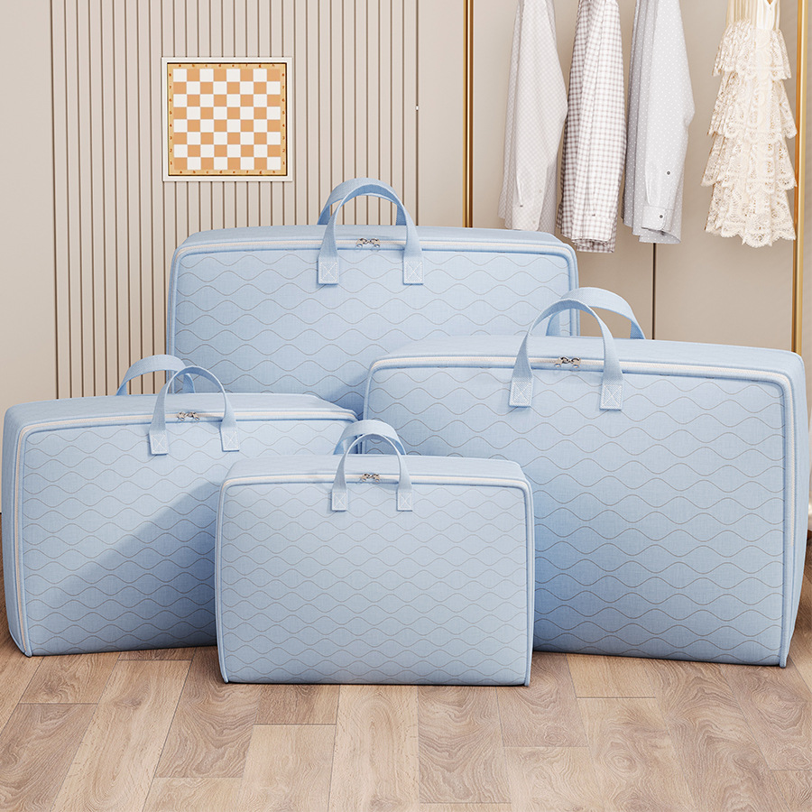 衣服收纳袋学生宿舍衣物收纳大容量搬家打包袋家用防尘防潮手提袋