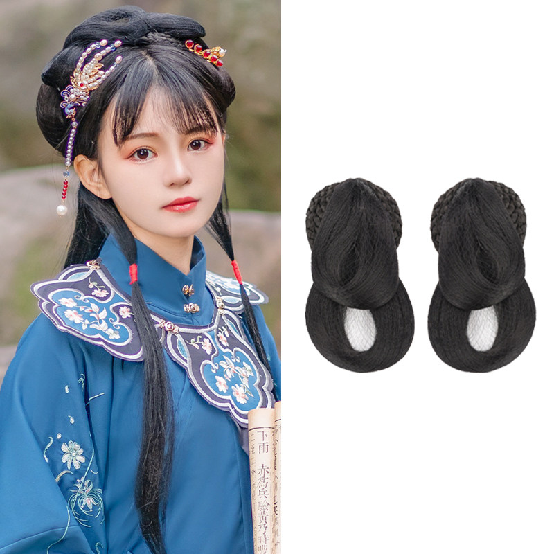 赵丽颖同款花千骨女发髻发包