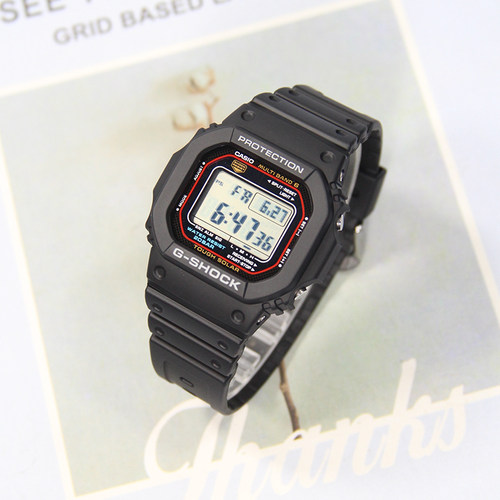 G-SHOCK卡西欧小方块太阳能手表